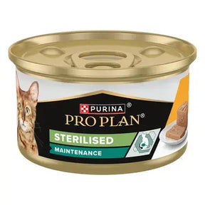 Pro Plan Cat Maitenance Adult Sterilised Pate cu Pui Conserva 85 Gr