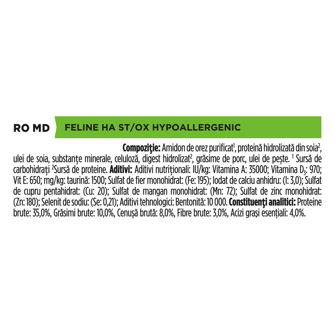 Pro Plan Pro Plan Cat Veterinary Diets HA Hypoallergenic 3.5 kG - imagine 3