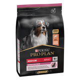 Pro Plan Pro Plan Medium Adult Sensitive Skin Somon 3kg - imagine 1