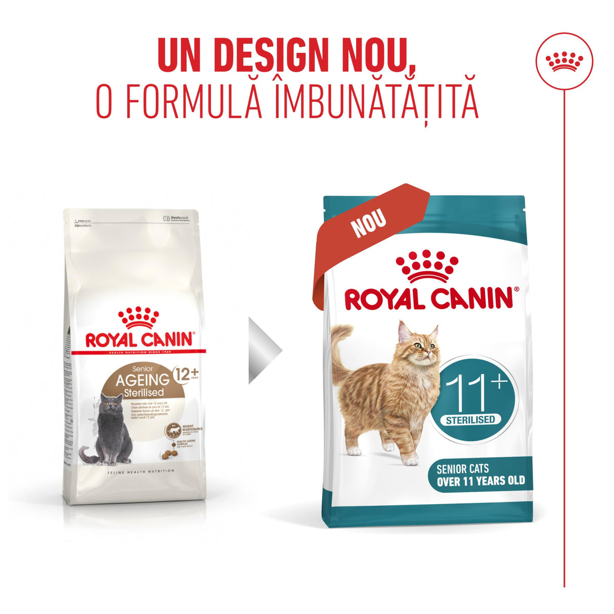 Royal Canin Royal Canin Ageing 11+ Sterilised 400 Gr - imagine 3