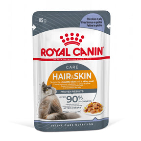 Royal Canin Royal Canin Hair&Skin Care in Jelly 85 G - imagine 1