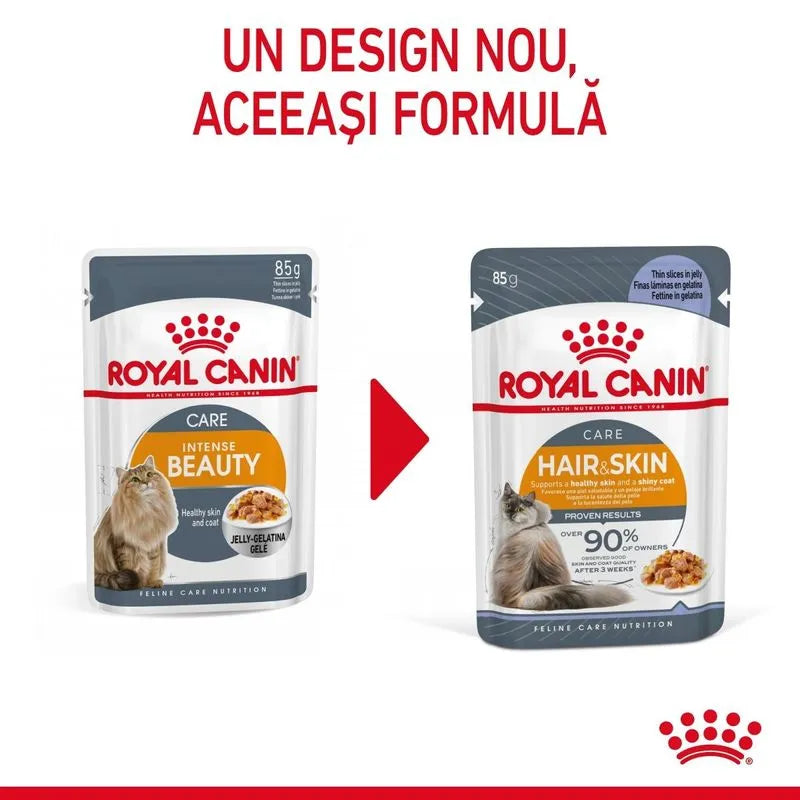 Royal Canin Royal Canin Hair&Skin Care in Sos 85 G - imagine 2