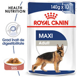 Royal Canin Royal Canin Maxi Adult Plic 140 G - imagine 1