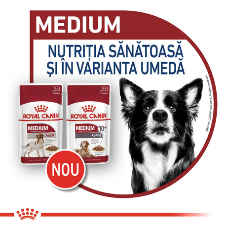Royal Canin Royal Canin Medium Adult Plic 140 G - imagine 2