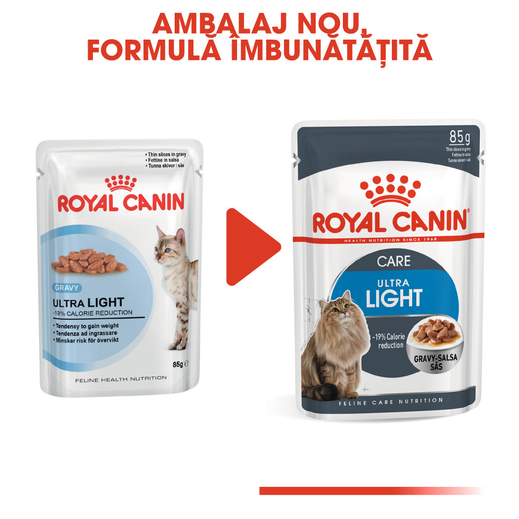 Royal Canin Royal Canin Ultra Light Plic 85 G - imagine 2