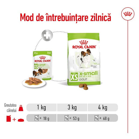 Royal Canin Royal Canin X-Small Plic 85 G - imagine 3