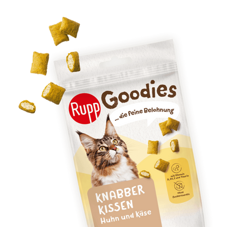 Rupp Rupp Goodies Cat Pernute Umplute cu Pui si Branza 50 Gr - imagine 2