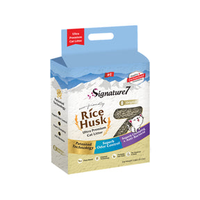 Signature 7 Signature7 Asternut Igienic Original Rice Husk 7 L - imagine 1