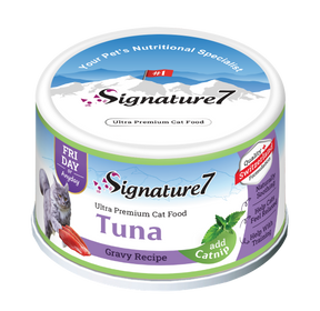 Signature7 Cat Hrana Umeda Reteta cu Ton si Catnip in Sos 70 Gr