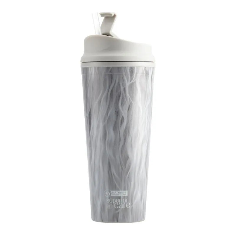 Superior Care Pahar cu Pai si Ilustratie Blanita Alba 710 ML