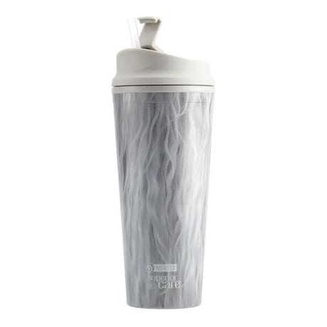 Superior Care Pahar cu Pai si Ilustratie Blanita Alba 710 ML