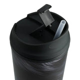Superior Care Pahar cu Pai si Ilustratie Blanita Neagra 710 ML