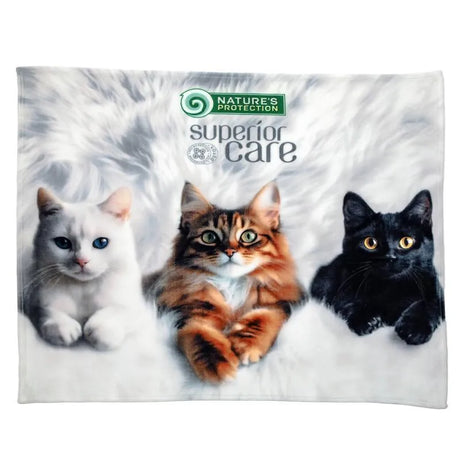 Superior Care Patura Soft Blanket cu Motiv Pisicute