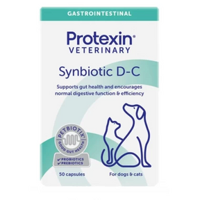 Protexin Vet Synbiotic D-C Caini/Pisici 50 Capsule - imagine 1
