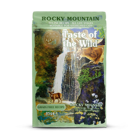 Taste of the Wild Taste of the Wild Cat Pouch All Life Stages Rocky Mountain Bucatele de Pui in Sos 85 Gr