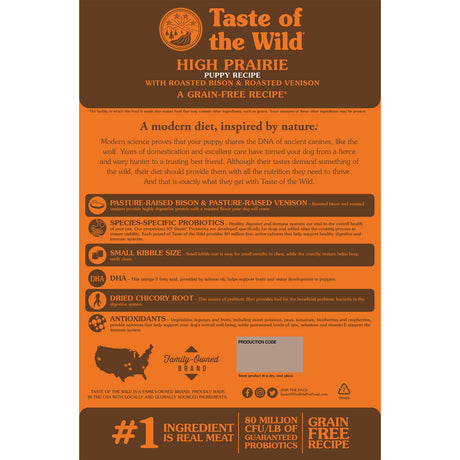Taste of the Wild Taste of the Wild High Prairie Puppy Dog - imagine 2