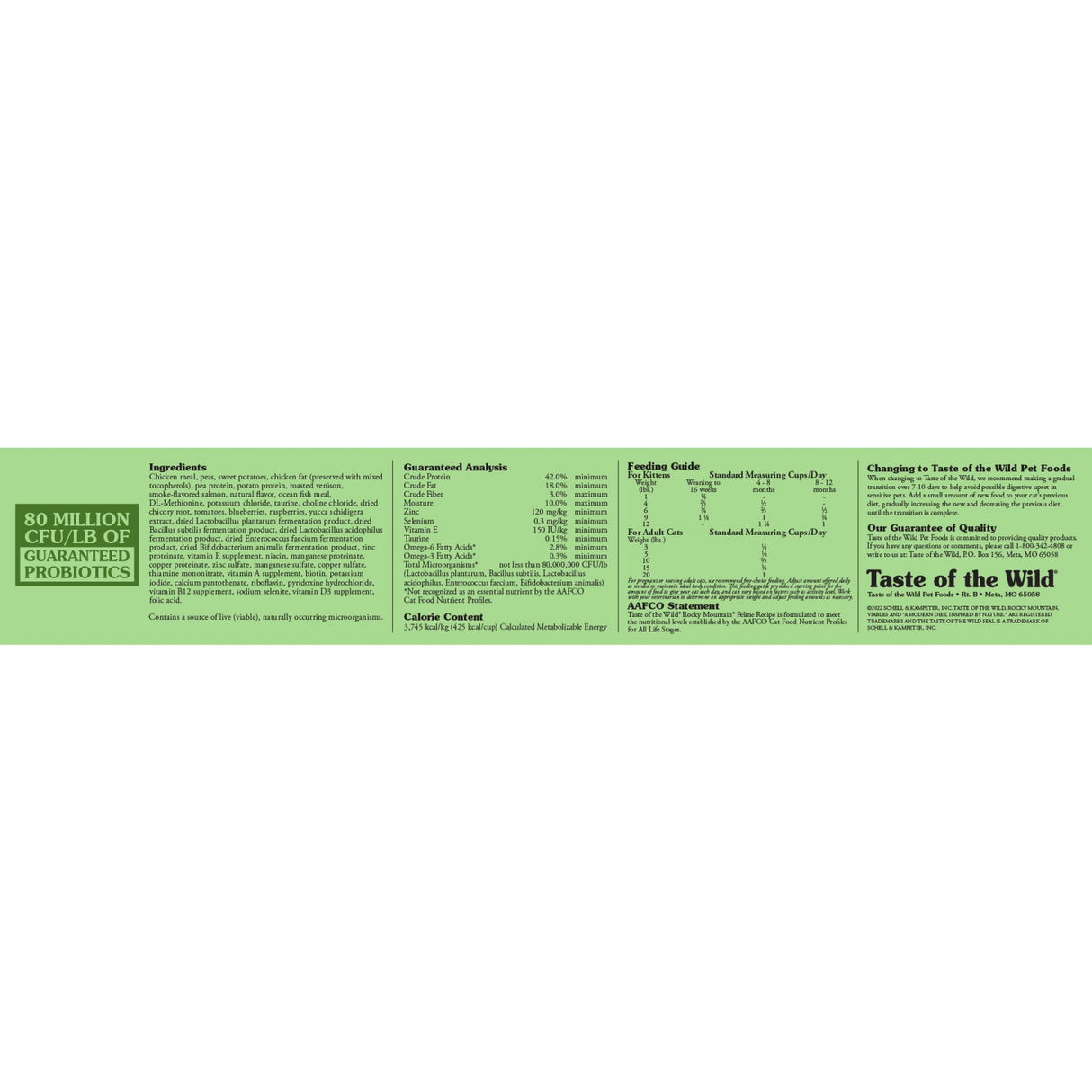 Taste of the Wild Taste of the Wild Rocky Mountain Cat - imagine 3