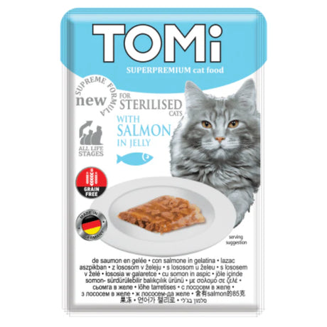 Tomi Tomi Cat Adult Somon Plic pentru Sterilzata