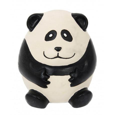 TOY1692 Jucarie panda din latex 8 cm Alb/negru