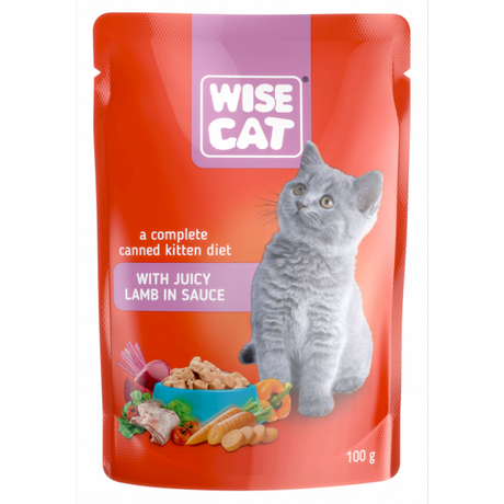 Wise Wise Kitten Plic cu Miel in Sos