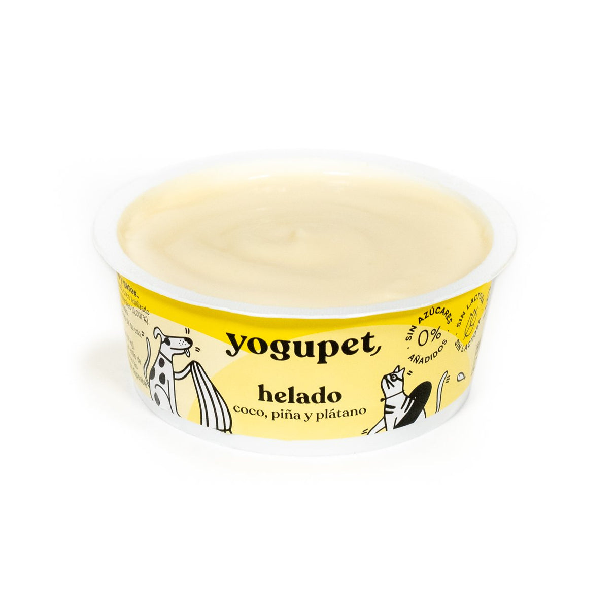 Yogupet Yogupet Inghetata cu Cocos, Ananas si Banana pentru Caini si Pisici 110 Gr - imagine 2