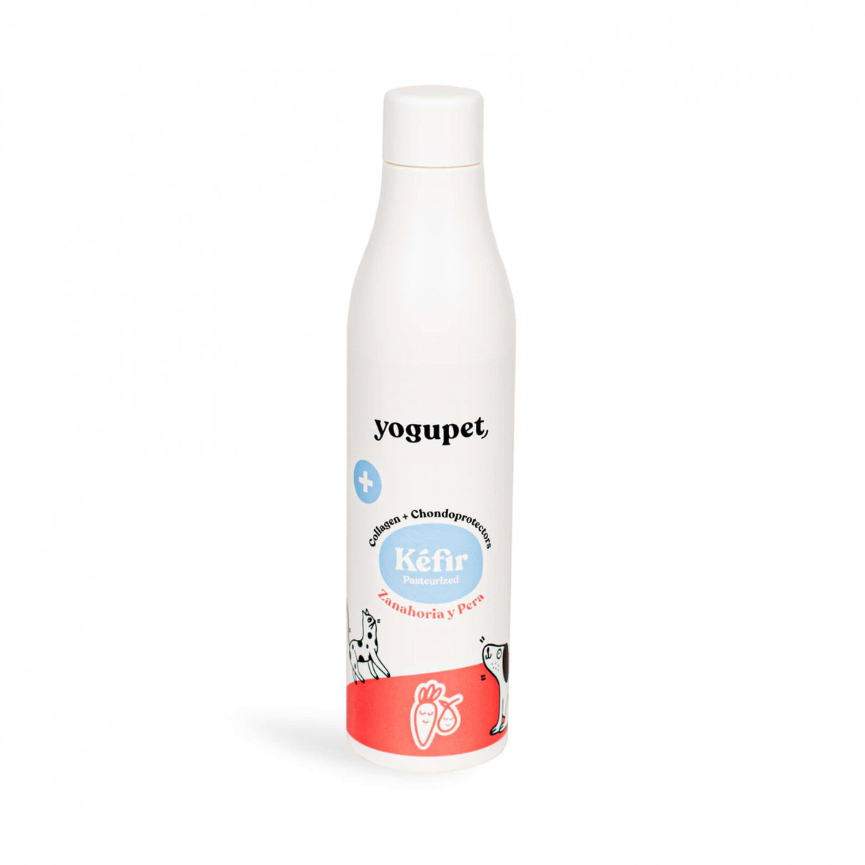 Yogupet Yogupet Kefir cu Morcov si Para pentru Caini si Pisici 200 ML - imagine 1